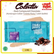 COLATTA PASTRY Compound 1 KG - Chocolate Choco White Putih Milk Susu - Coklat Batang Leleh Hitam DCC