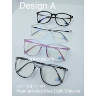 Original Premium Cermin Mata Anti Blue Ray Komputer Handphone Anti Silau Sinar Cahaya Local Ready Stock