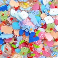 A415 10 pcs cabochon flatback charm resin cartoon cute kawaii diy accessory decoden cream glue phone