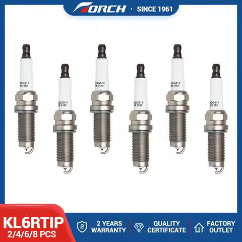 2pcs/lot China Original Iridium Platinum Spark Plugs KL6RTIP for BRILLIANCE M2/V3/V5/H530 HAIMA7/S5/