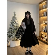 Plus Size Women's Slim-fit Shirt Narrow-waisted with Bow Tie Autumn Fat mm Hot Girl jk Uniform Prepp