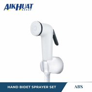 Balco ABS White Hand Sprayer Set Modern Hand Bidet Sprayer Set Hand Shower Spray Bidet