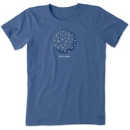 Women's Crusher Tee Pickleball Wizard, Darkest Blue