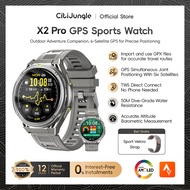 CitiJungle X2 Pro Smartwatch Layar AMOLED 1.43 | GPS + Offline Map | Musik lokal | Tahan Air 5ATM