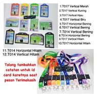 Economical package of 90cm ID strap + rubber ID card T014, T017-1pcs
