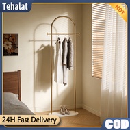 Luxury Metal Clothes Rack 170cm Stand Coat Rack Marble Hanger Rack for Bedroom Half Round Hanger