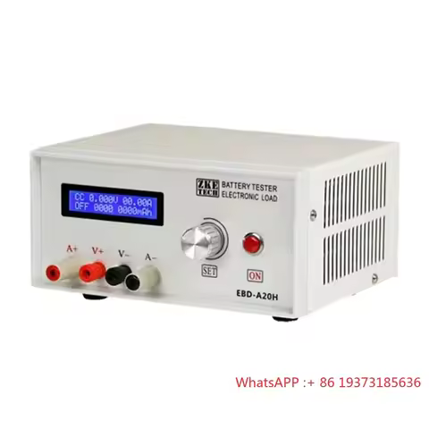 Zketech EBD-A20H 30V 20A Power Supply Charging Tester Equipment Discharge Electronic Load Battery Ca
