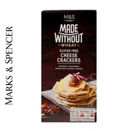 m&s made without wheat gluten free cheese crackers 100g.🧀🧀ขนมปังกรอบ กลิ่นชีส (gluten free)