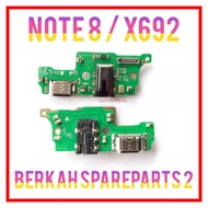 Infinix NOTE 8/X692 PLUG IN MIC ORIGINAL CHARGER Connector BOARD