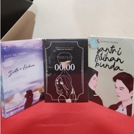 PAKET 3 NOVEL Santri Pilihan Bunda 00.00 Dikta & Hukum / RUANG REMAJA