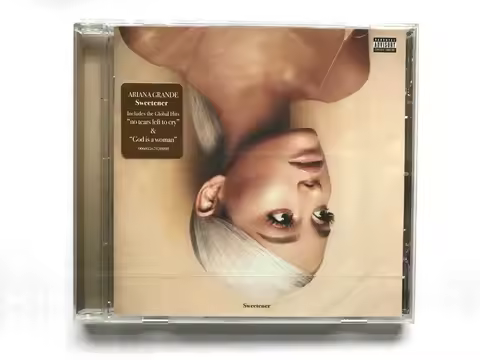 Pop Ari Ariana Grande Little Red Music CD Sweetener Album God is a Woman Music Record Cosplay Walkma