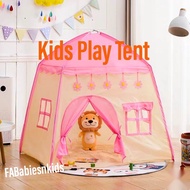 SG Stock Kids Play Tent Playhouse Camping Indoor Play House Toy Children Tent Princess Kids Children Tent Foldable Tent