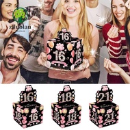 ZILUOLAN Birthday Money Box, 16th 18th 21st Happy Birthday Cash Pull Gift Boxs, Fuuny Creative Birth