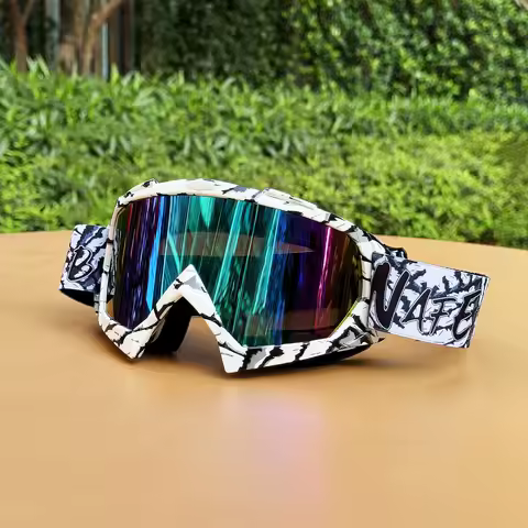 New Men's Off-Road Motorcycle Goggles, HD Lenses, Riding Glasses, Women's Motorcycle Sunglasses, Off