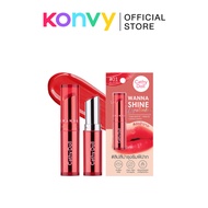 Cathy Doll Wanna Shine Lipstick - 5 Colours (3g)