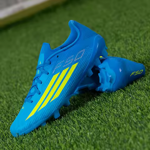 Adidas Men's and Women's Football Shoes F50 League 2G/3G Ag Spike Training Sneakers Jq1485