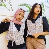 Vest | Vest | Women's Vest | Women's Vest | Women vest | Women's Top | Retro | Vintage | Korean styl