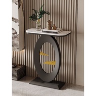 Italian Slate Flower Stand Entrance Stand Light Luxury Living Room Sofa Aisle Corridor Flower Stand 