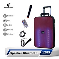 BRAIN POWER - KIMISO Speaker Bluetooth 12 Inch 1285 Free Remote