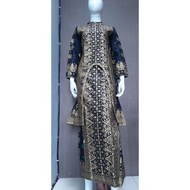 KEBAYA KURUNG SONGKET PALEMBANG HITAM TOSCA FTH03