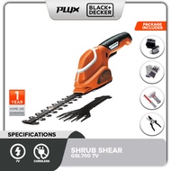 BLACK & DECKER GSL700 7V Shrub & Grass Shear Kit ( GSL700KIT )