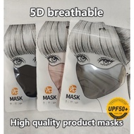 High Quality UPF50+ Anti-UV Mask Cloth Sunscreen Mask