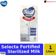 Selecta Fortified Sterilized Milk Savers Pack, 1 Liters