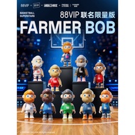 FARMER BOB Basketball superstars 88vip block pendant Co-branded limited edition Figures