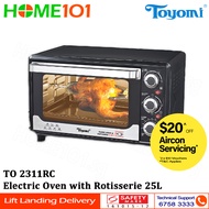 Toyomi Electric Oven with Rotisserie 25L TO 2311RC