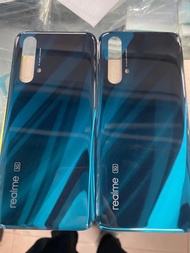 ฝาหลังสำหรับ OPPO Realme X50ฝาหลังฝาครอบด้านหลังเปลี่ยนเคสกระจกประตู