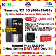 【💯% DEMO UNIT】Samsung Galaxy S21 5G 8+256GB 6.2Inch Dynamic 2X AMOLED 120Hz Exynos 2100(5nm) Process