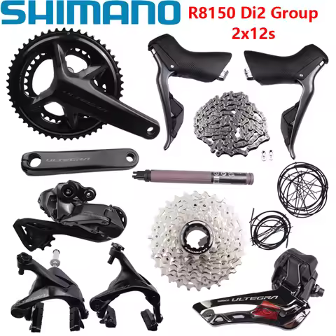 Shimano ULTEGRA Di2 Groupset R8150 2x12s Groupset R8100 Rim Brake R8100 Crankset R8150 FD R8150 RD O