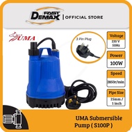 UMA Submersible Water Pump Clean Pool Garden Akuarium Kolam Pond Pam Kolam Ikan ( S100P )