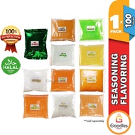 100grams Flavoring Seasoning Powder for Fries Popcorn Nachos Mushroom Chicharon Chicken Snacks Fries