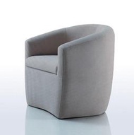【生活家傢俱】HJS-336-5：華爾滋小沙發-灰布款【台中家具】單人椅 布沙發 實木椅架 布套可拆洗 休閒椅