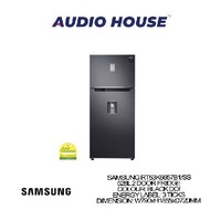 SAMSUNG RT53K6657B1/SS 528L 2 DOOR FRIDGE COLOUR: BLACK DOI ENERGY LABEL: 3 TICKS DIMENSION: W790xH1855xD720MM