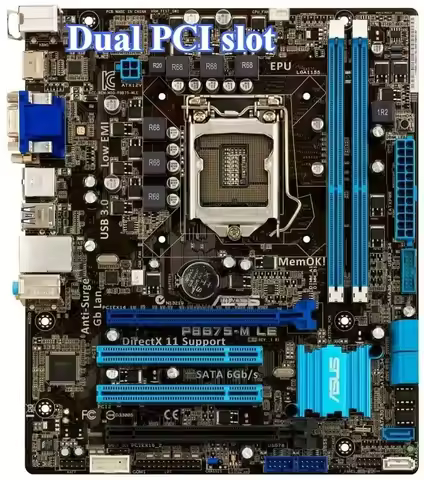 Used For ASUS P8B75-M LE LX PLUS V TW B75M-A B75H2-AM 1155 pin main board (store code: 0790)