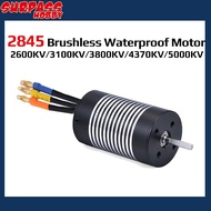 Rocket 2845 Waterproof Brushless Motor 2600KV 3100KV 3800KV 4370KV 5000KV For 1/12 1/14 RC Car Boat 