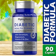 DIABETIC HEALTH FORMULA 90 Capsules Supplement for Diabetes | Diabetis Support Glucose Metabolism