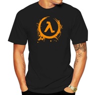 Latest fashion Splash Ink design Half Life Logo T shirt Mens T-shirt graphic Printing half life 2 T 