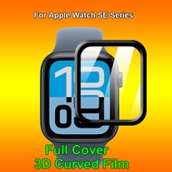 Compatible For Apple Watch SE3 40mm 44mm Ultra Clear 3D Curved Soft PMMA Film Screen Protector -Not 