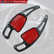 NOBELJIAOO 2Pcs Car Steering Wheel Paddle ABS Shifter Gear Shift Paddles Extension Accessories For A