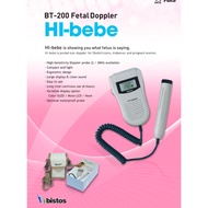 BISTOS Hi-Bebe庐 Mono LCD Display Fetal Doppler w/3Mhz OB Probe, BT-200T
