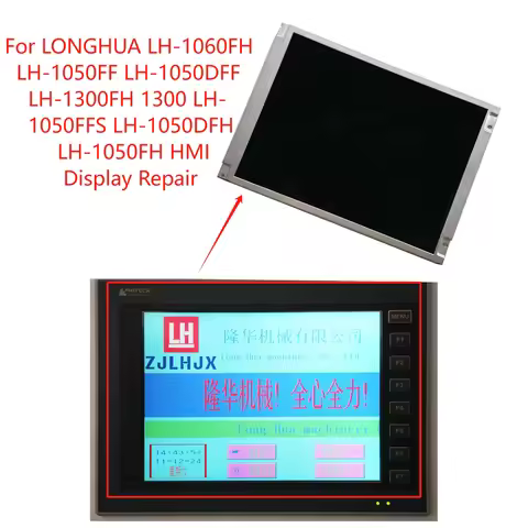 New 10.4inch Industry TFT-LCD Display for LONGHUA LH-1050 LH-1060 LH-1300 Series HMI Repair
