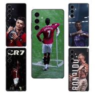 Y33S Cristiano Ronaldo for Samsung S6 S7 Edge S8 S9 Plus S10 S10E TPU black shell