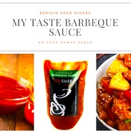 BBQ Sauce Barbecue Sauce 500 grams My Taste BBQ Barbecue Sauce