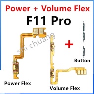 For OPPO F11 Pro Power Button Flex Switch on off Volume Button Flex