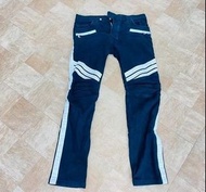 BALMAIN PARIS 機車牛仔褲 長褲 biker jeans