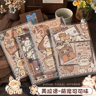 planner 2026 planner book 2026 Merad Kitten Doesn't Have Hands Loose-leaf Notebook A5 Retro High-val