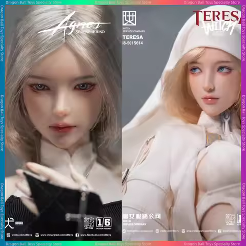 【In Stock】Original I8TOYS 1/6 Scale Holy Light Lailai: Serenity Dog, Agnes The Witch, Teresa Collect